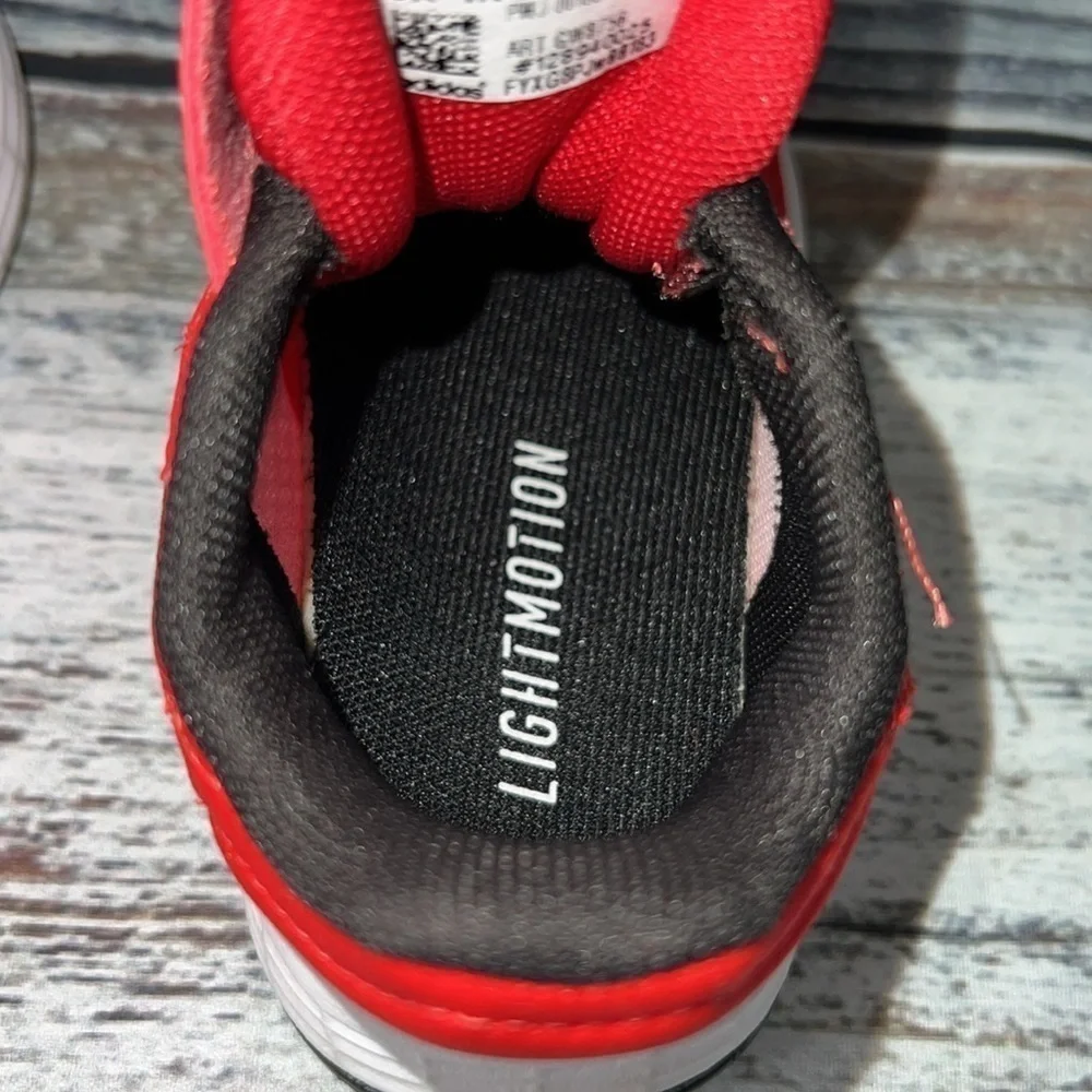Adidas Duramo 10-ELI Running Shoe Red/White/Black Kid’s Size 5K